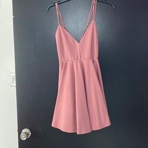 Mauve homecoming dress